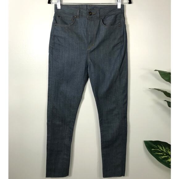 Railcar Fine Good Womens Monrovia Made USA Selvedge Raw Denim Jean Vixen Skinny - Picture 2 of 13